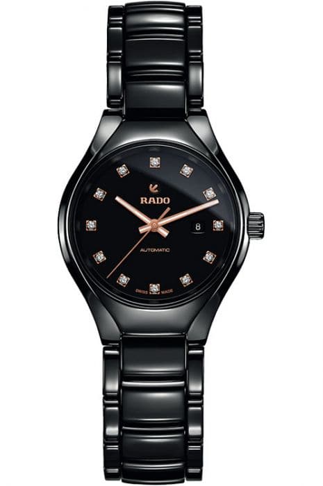 Rado True Automatic Diamonds Ceramic Women's Watch - Kamal Watch Company