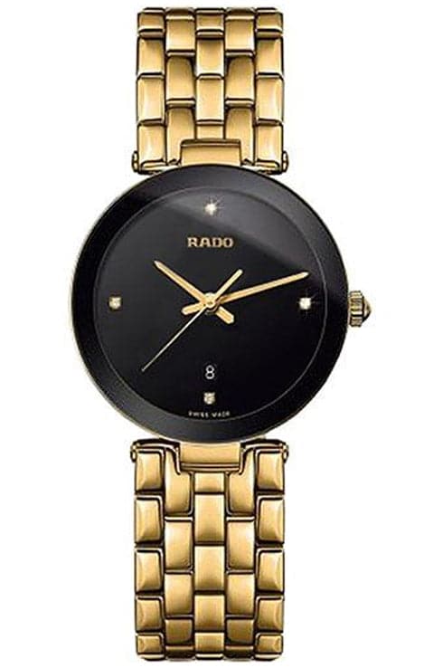 Rado Florence Diamonds Black Dial Women's Watch - Kamal Watch Company