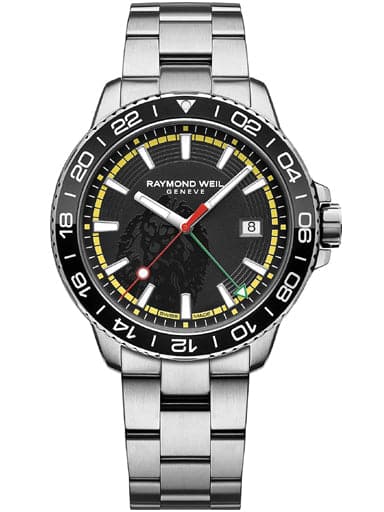 Raymond Weil Tango GMT Bob Marley Limited Edition Men’s Quartz Movement 42mm Watch - Kamal Watch Company