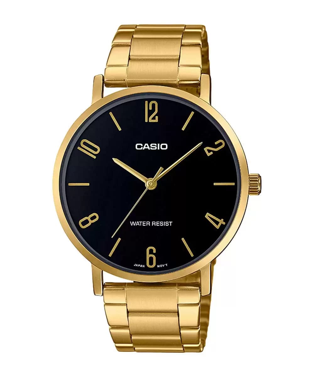 Casio Enticer Men Analog Black Dial Men's Watch - Kamal Watch Company
