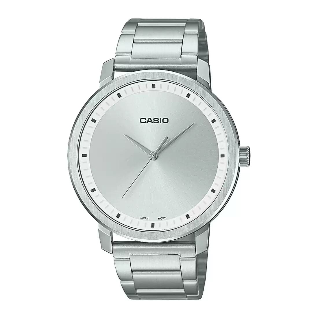 CASIO ENTICER MEN Silver Analog - Men's Watch A1931 - Kamal Watch Company