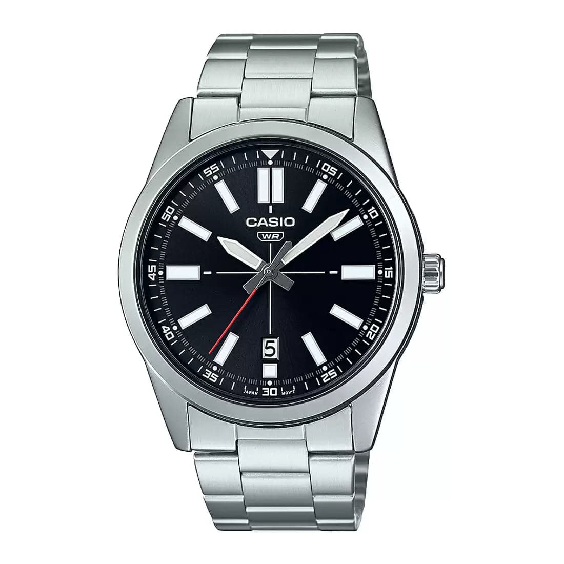Casio hot sale silver black