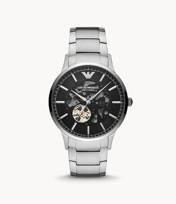 Emporio Armani Automatic Stainless Steel Watch AR60055 - Kamal Watch Company