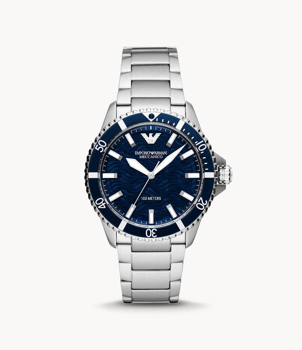 Emporio Armani Automatic Stainless Steel Watch AR60059