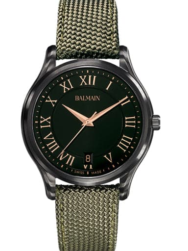 Balmain Beleganza Gent II Quartz Green Dial Watch - Kamal Watch Company