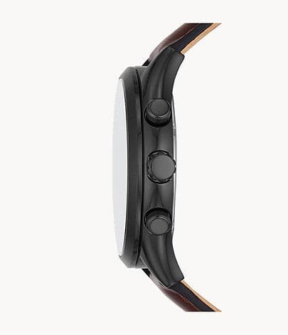 FOSSIL Fenmore Midsize Multifunction Brown Leather Watch BQ2453I - Kamal Watch Company