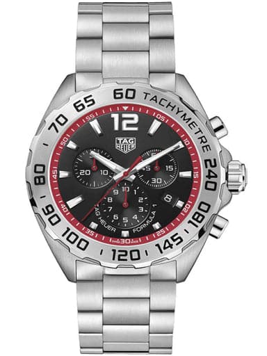 TAG Heuer Formula 1 Chronograph Quartz Black Dial Men's Watch - Kamal Watch Company