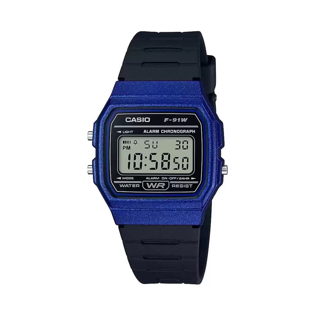 Casio Digital Black Dial Unisex-Adult Watch D247 - Kamal Watch Company