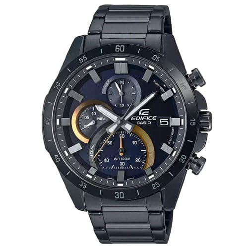 CASIO EDIFICE Black Chronograph - Men's Watch ED515 - Kamal Watch Company