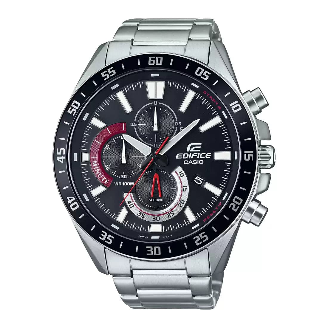 Casio Edifice Silver Chronograph Men S Watch Ed532