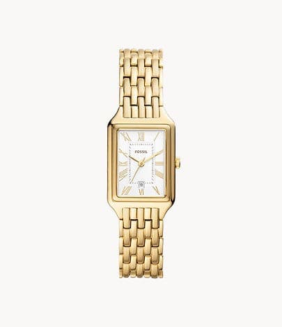 FOSSIL Raquel Three-Hand Date Stainless Steel Watch ES5220I - Kamal Watch Company
