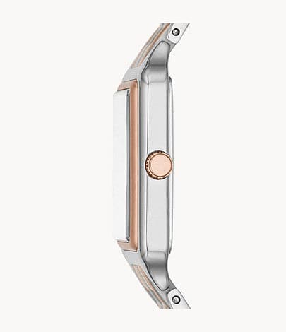 FOSSIL Raquel Three-Hand Date Stainless Steel Watch ES5222I - Kamal Watch Company
