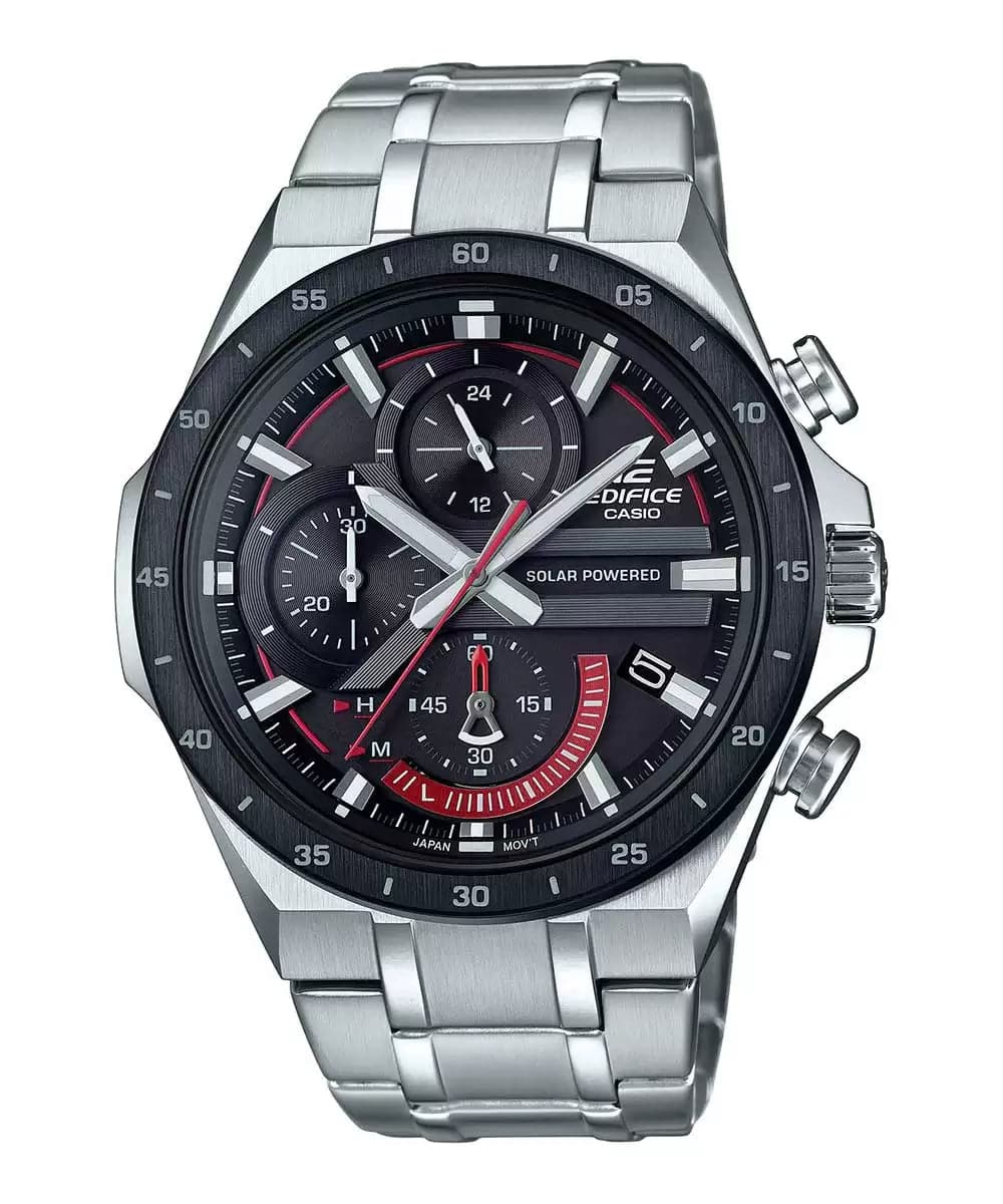 Edifice solar powered 2024 watch