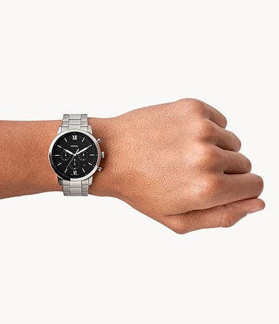 FOSSIL Neutra Chronograph Stainless Steel Watch FS5384 - Kamal Watch Company