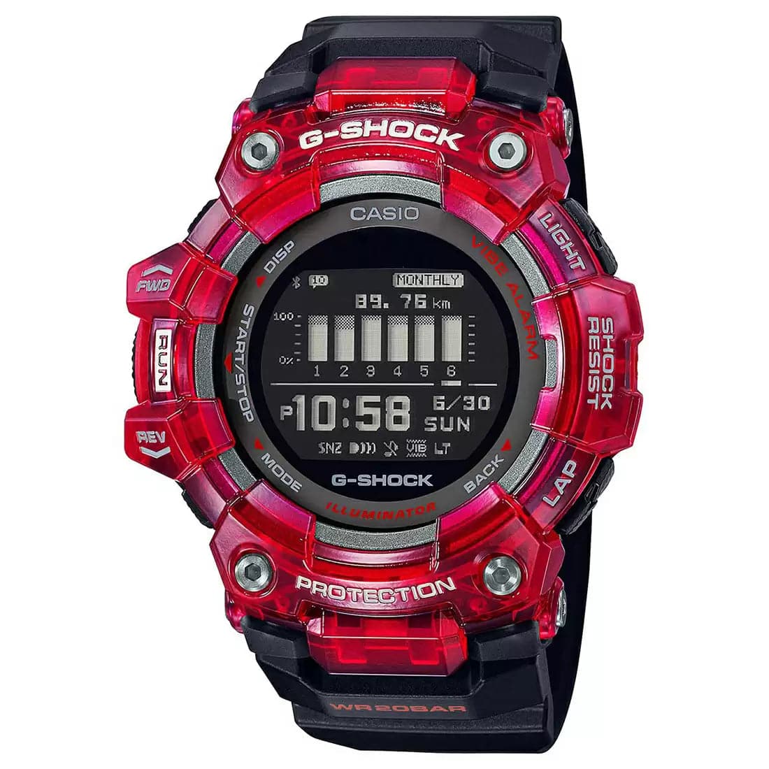 Casio G Shock Red Smartwatch Men S Watch G1094