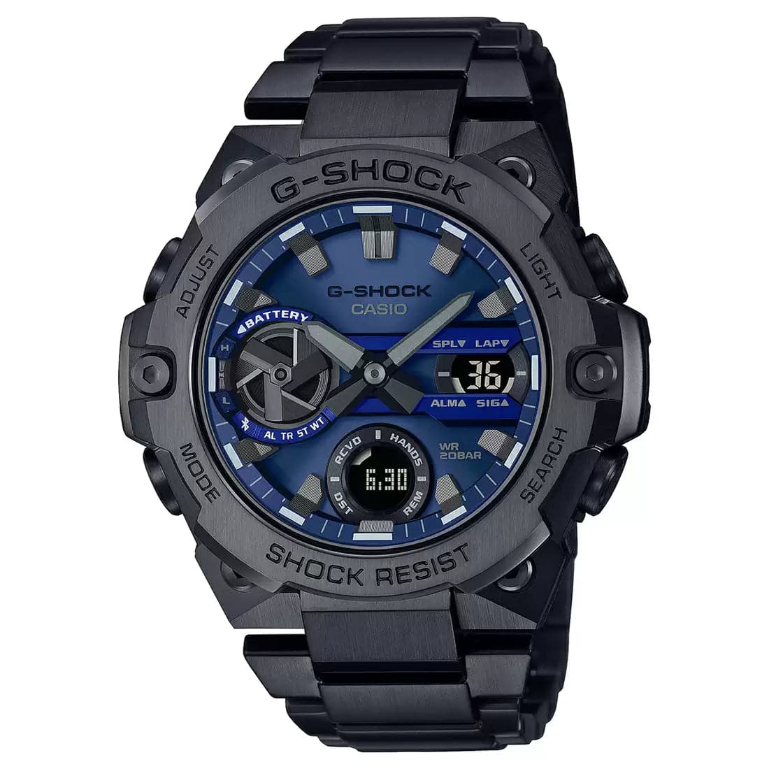 Casio Analog Digital Blue Dial Men S Watch G1122