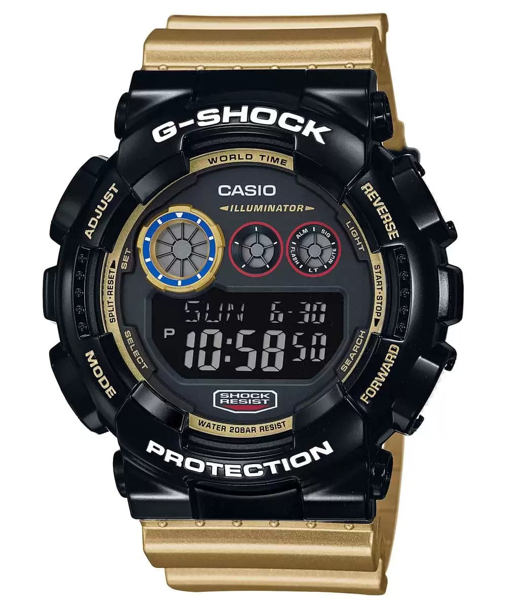 G shock gd 2024 100 black gold
