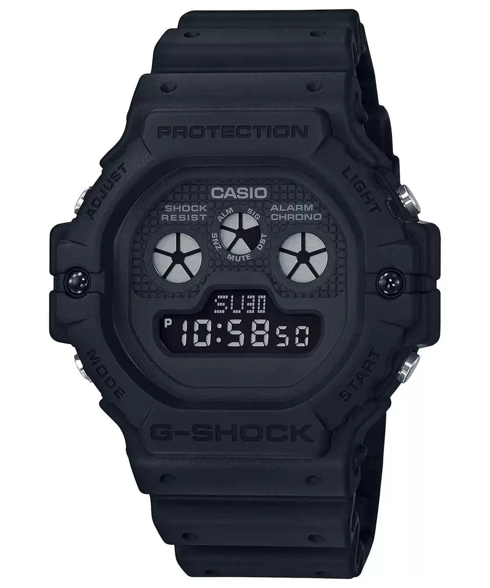 G shock 2024 all black matte