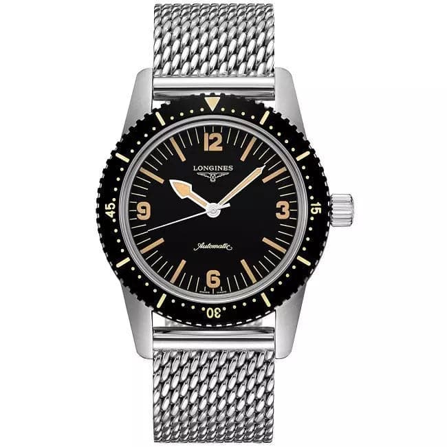Longines Heritage Skin Diver Mens Watch