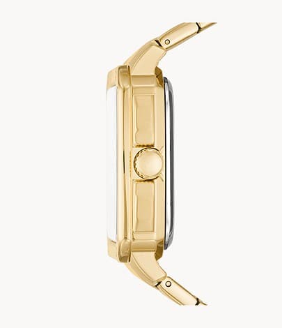 FOSSIL Inscription Automatic Gold-Tone Stainless Steel Watch ME3239 - Kamal Watch Company