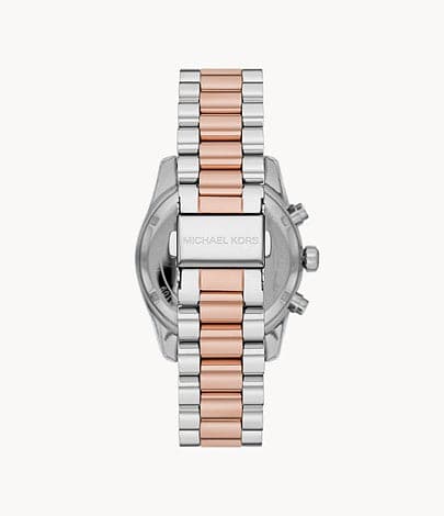 Michael Kors Lexington Chronograph Rose Gold-Tone Stainless Steel Watch MK7219 - Kamal Watch Company