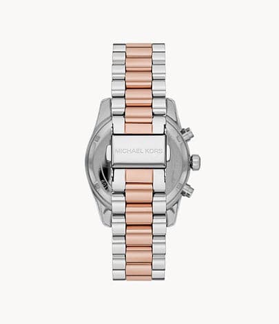 Michael Kors Lexington Chronograph Rose Gold-Tone Stainless Steel Watch MK7219 - Kamal Watch Company