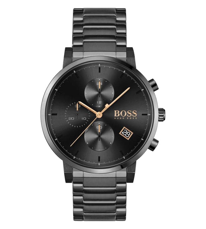 Mens Chronograph Crown Hugo Boss BOSS Integrity Chronograph Watch