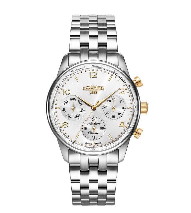ROAMER Modern Classic Multifunction Swiss Made Watch for Men 509902472420 - Kamal Watch Company