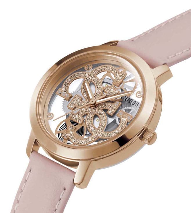 GUESS Analog Rose Gold Dial Women's Watch GW0383L2 - Kamal Watch Company