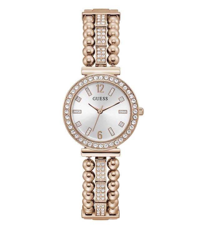 GUESS Analog White Dial Women's Watch GW0401L3 - Kamal Watch Company