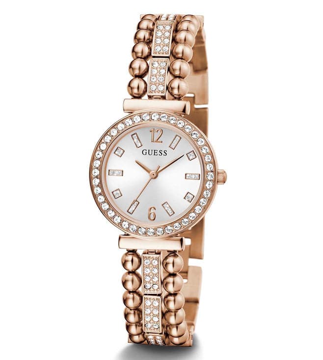 GUESS Analog White Dial Women's Watch GW0401L3 - Kamal Watch Company