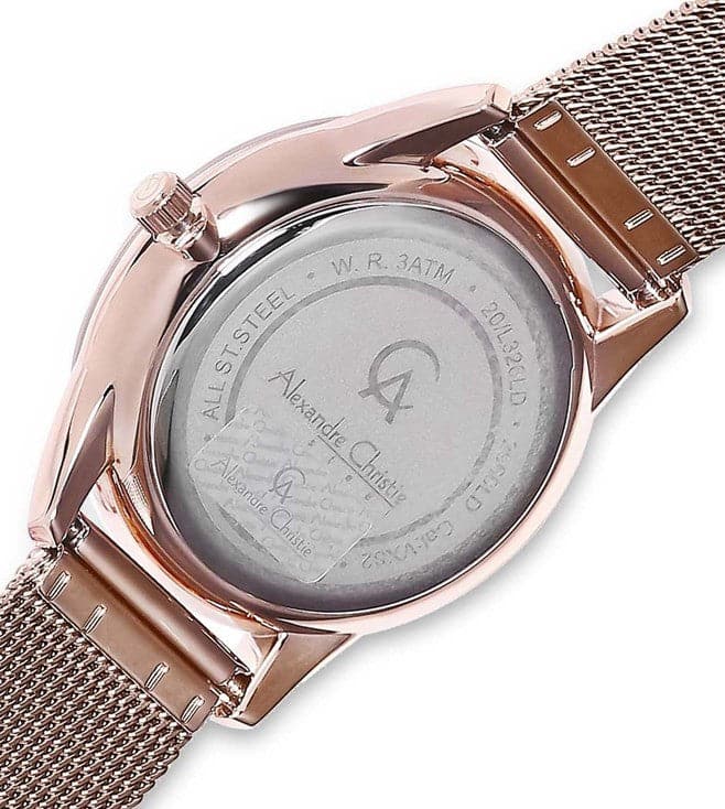 ALEXANDRE CHRISTIE 2960LDBRGBO AC Classic Watch for Women - Kamal Watch Company