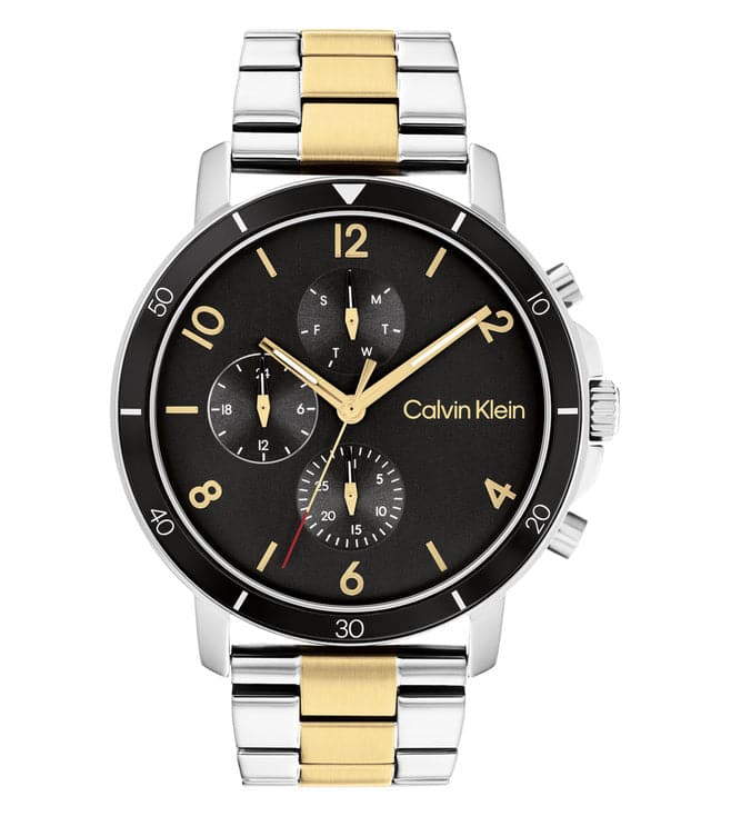 CALVIN KLEIN Gauge Sport Chronograph Watch for Men 25200070 - Kamal Watch Company