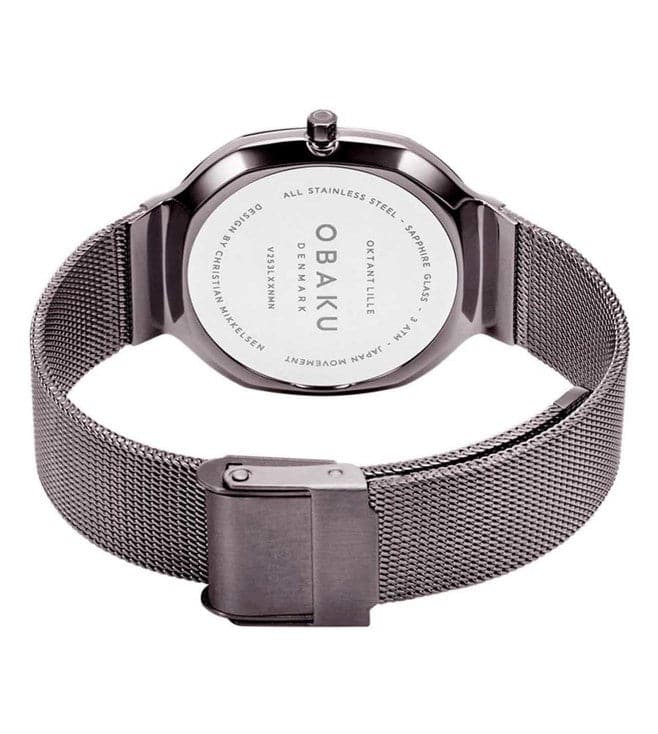 OBAKU Oktant Lille Walnut V253LXXNMN - Kamal Watch Company