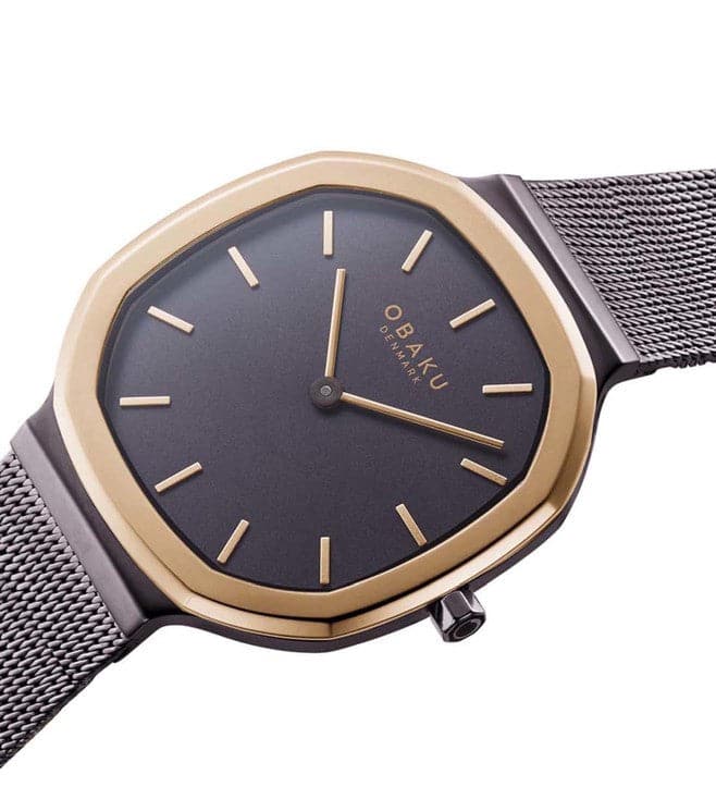 OBAKU Oktant Lille Walnut V253LXXNMN - Kamal Watch Company