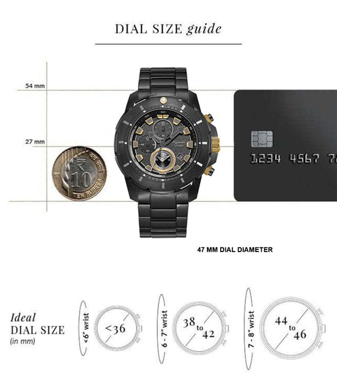 ALEXANDRE CHRISTIE 6606MCBGBBA New Chronograph Watch for Men - Kamal Watch Company