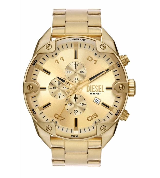 DIESEL DZ4608 Spiked Chronograph Analog Watch for Men