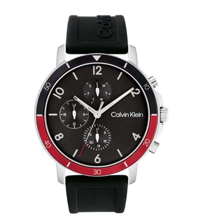 CALVIN KLEIN Gauge Sport Chronograph Watch for Men 25200072 | Quarzuhren