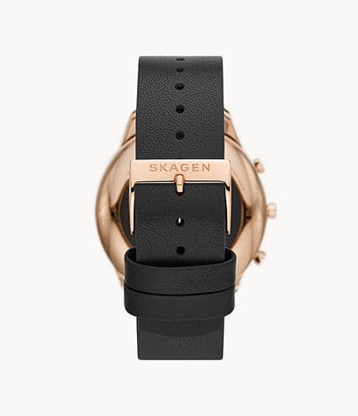 SKAGEN Hybrid Smartwatch HR - Jorn 38mm Black Leather SKT3102 - Kamal Watch Company