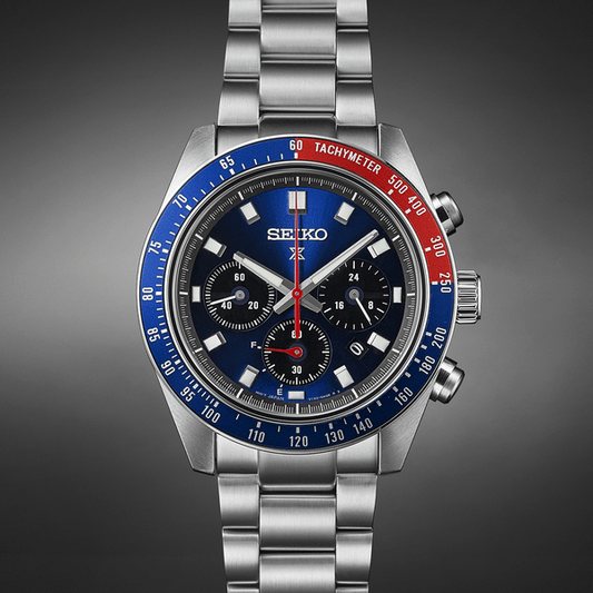SEIKO PROSPEX SPEEDTIMER ‘GO LARGE’ SOLAR CHRONOGRAPH - SSC913P1 - Kamal Watch Company