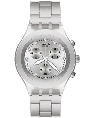 SWATCH FULL-BLOODED SILVER SVCK4038G - Kamal Watch Company