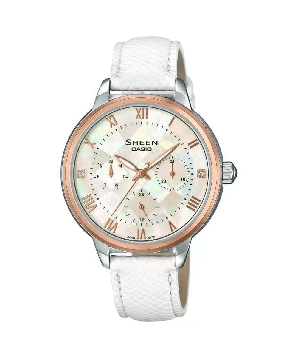 SX194 SHE-3057PGL-7AUDR SHEEN WATCH - Kamal Watch Company