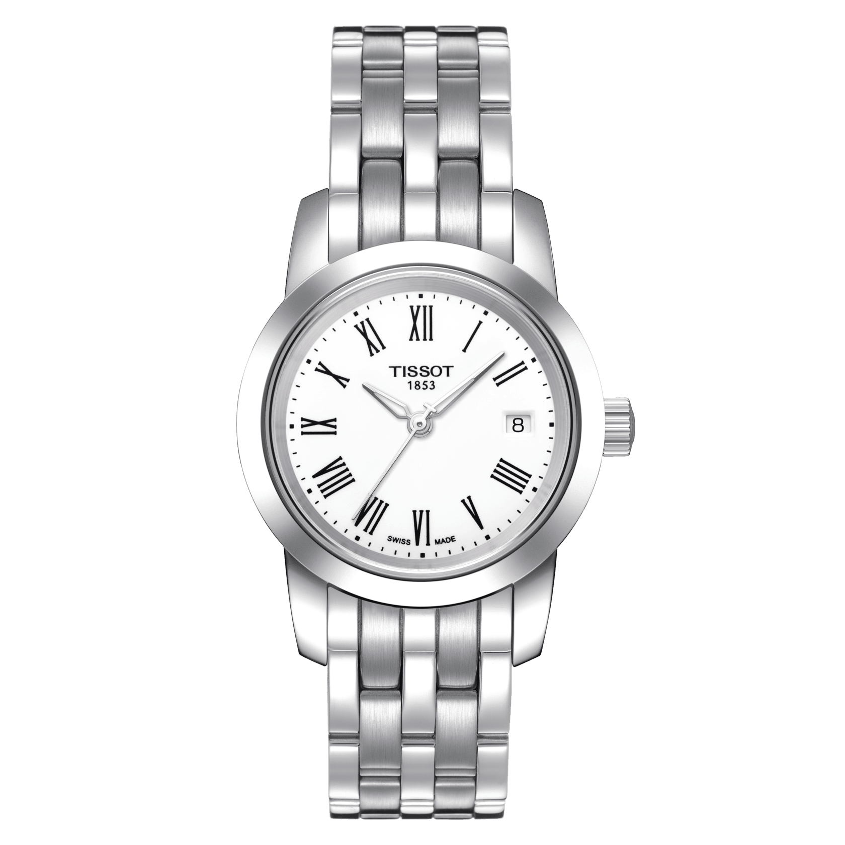 Tissot Classic Dream Quartz White Dial Women's Watch - Kamal Watch Company