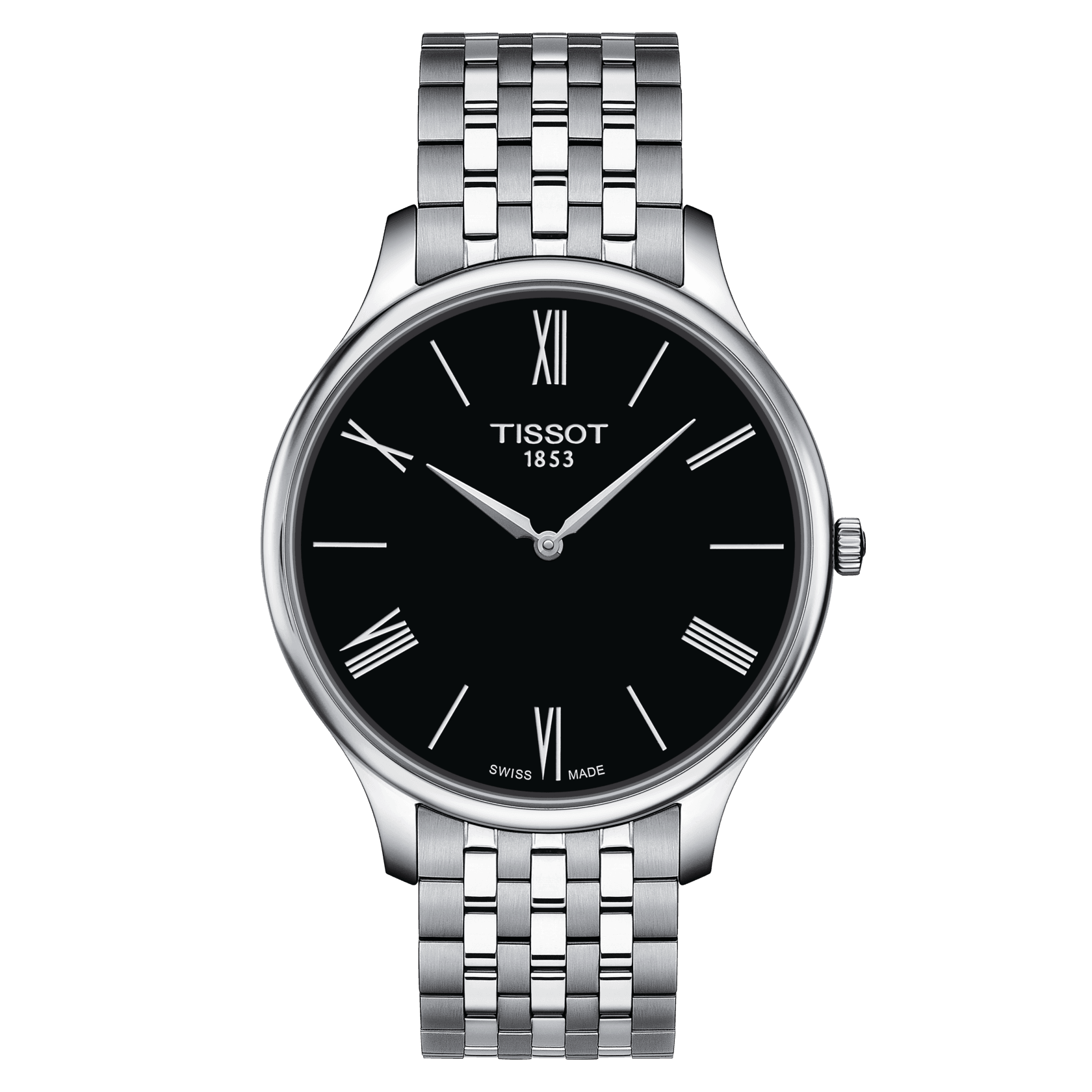 Tissot Tradition Quartz Black Dial Women'S Watch