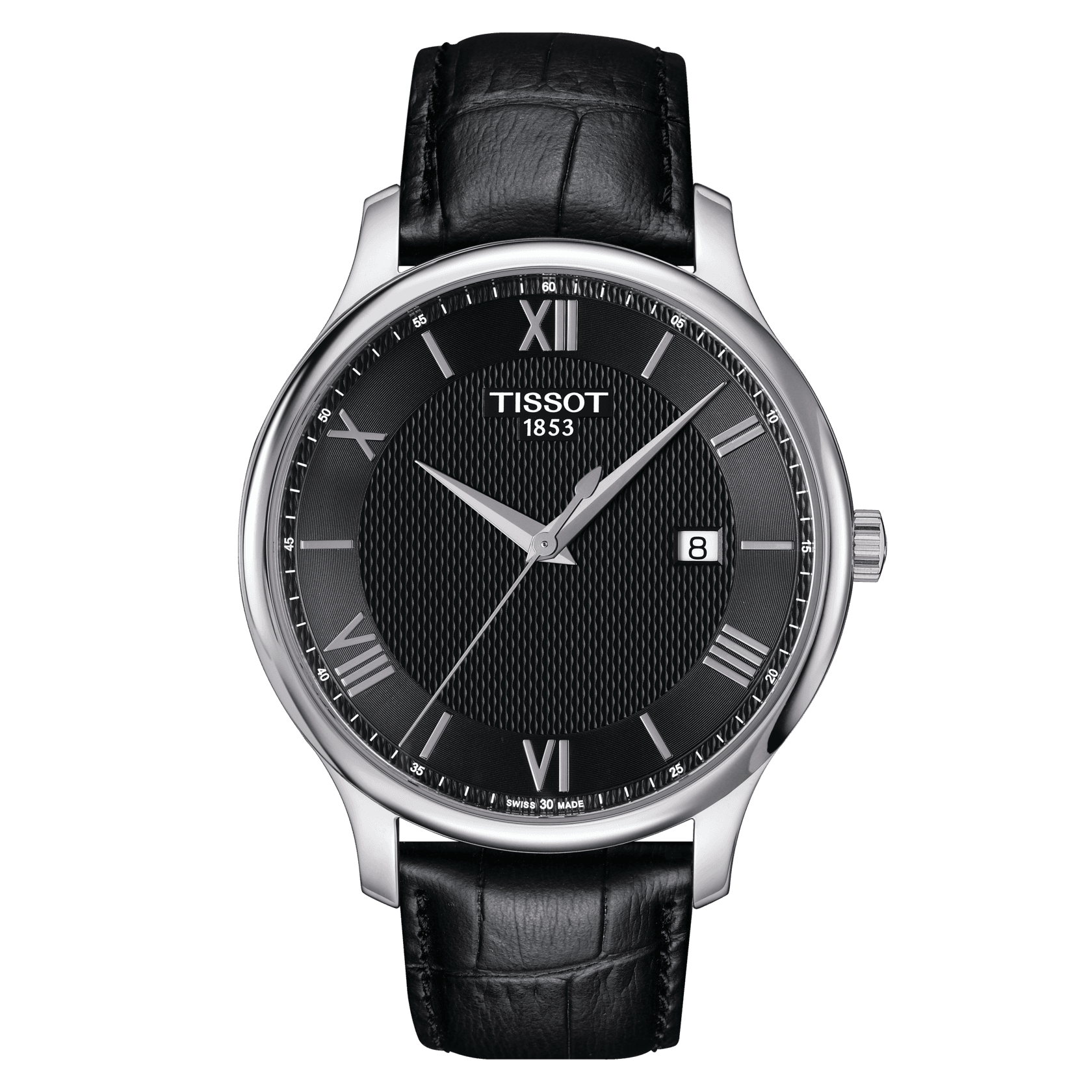 Tissot T-Classic Tradition Men'S Black Dial Watch