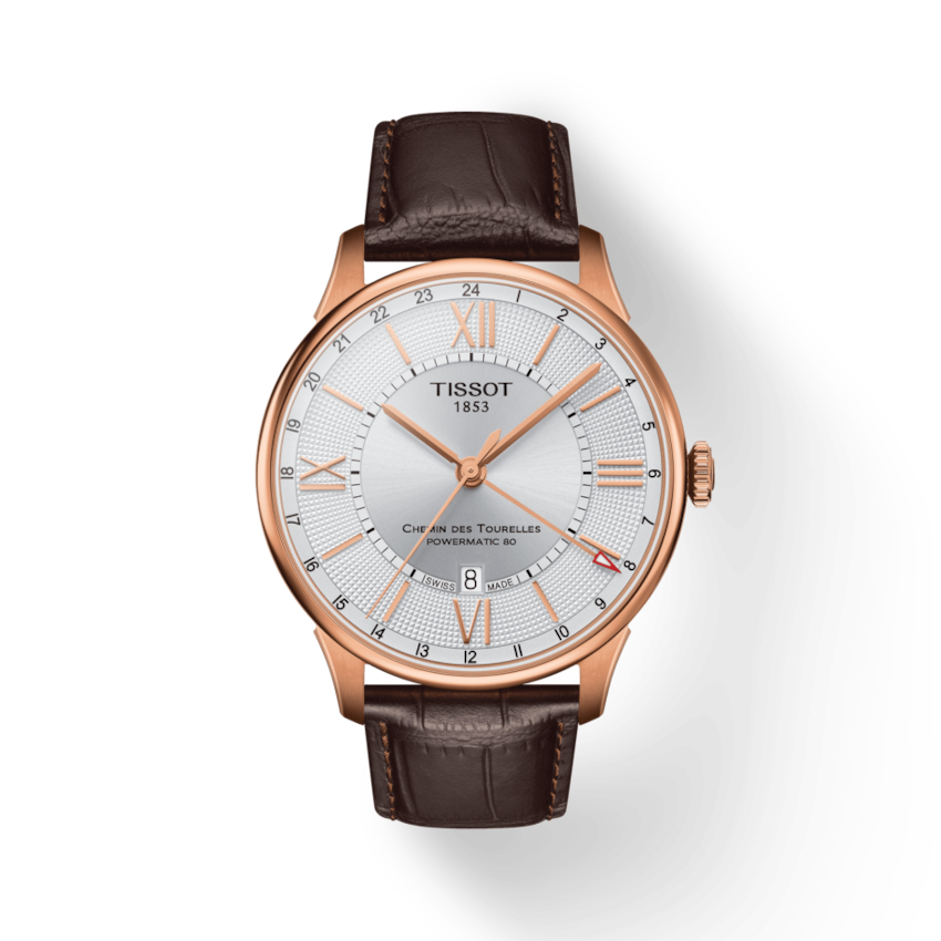 TISSOT CHEMIN DES TOURELLES POWERMATIC 80 GMT T099.429.36.038.00 - Kamal Watch Company