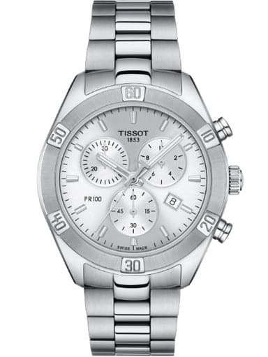 Tissot PR 100 Sport Chic Chronograph Quartz Women's Watch - Kamal Watch Company