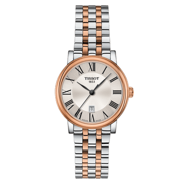 Tissot Carson Premium Stainless Steel Silver Dial Women's Watch - Kamal Watch Company