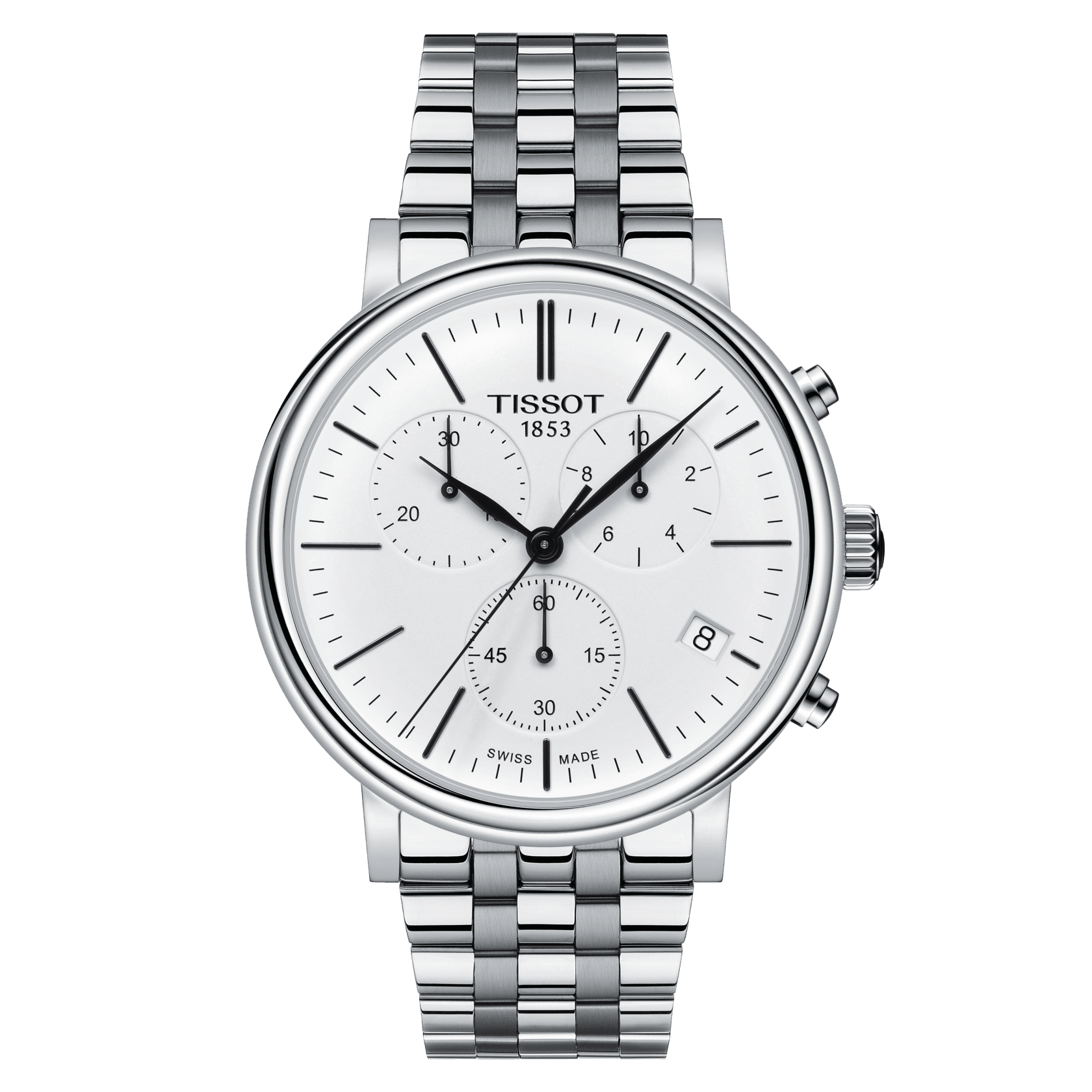 Tissot watches 2025 white dial