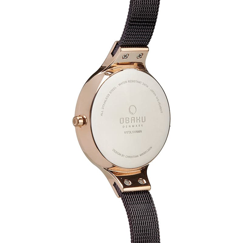 OBAKU SKY - WALNUT V173LXVNMN - Kamal Watch Company